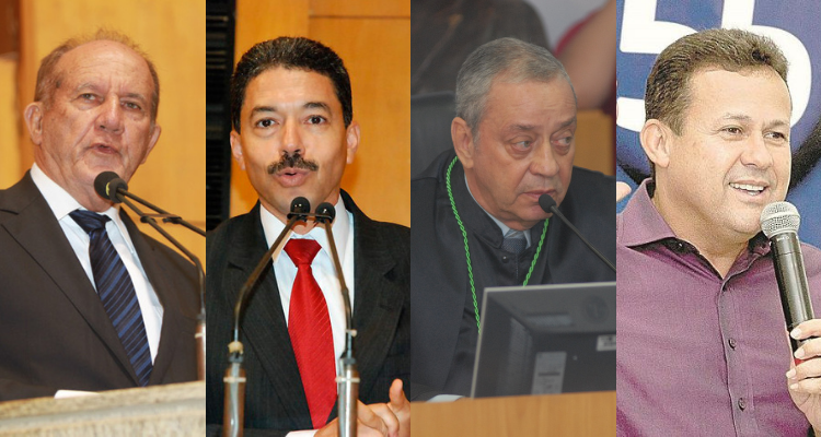 Da esq. para a dir.: Luiz Durão, Freitas, Marcos Madureira e Neucimar Fraga (Foto: Divulgação)