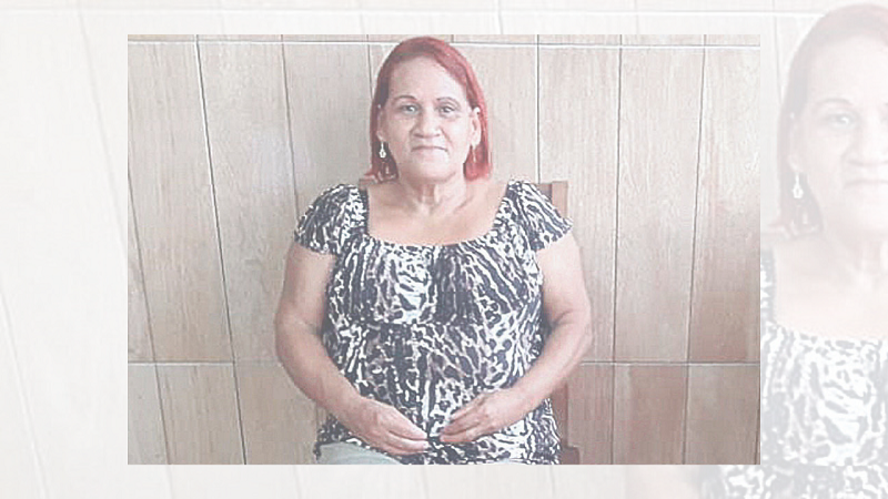 Regina Célia de Souza aguarda desde janeiro resposta do INSS sobre pedido de pensão após a morte do marido (Foto: Divulgação)