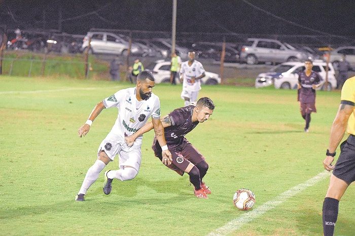 Rio Branco e Desportiva se enfrentam hoje no Kleber Andrade. Na primeira fase, vitória grená por 3 a 1 (Foto: Beto Moraes - 12/02/2020)