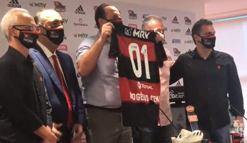 Rogério Ceni (Foto: Reprodução/Twitter Oficial do Flamengo)
