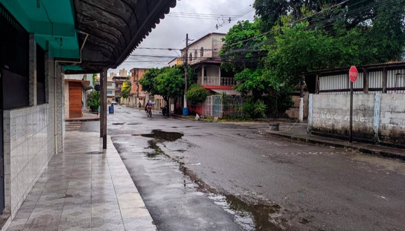 Bairro Soteco, em Vila Velha (Foto: Júlia Afonso / AT)
