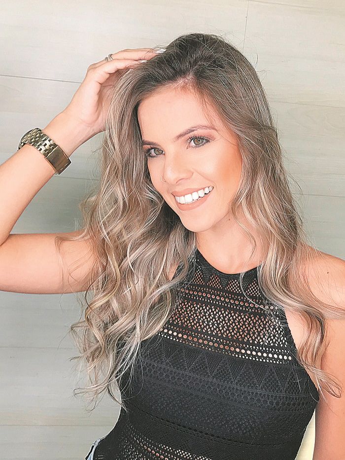 Thaís Partelli teve endurecimento da mama (Foto: Acervo pessoal)