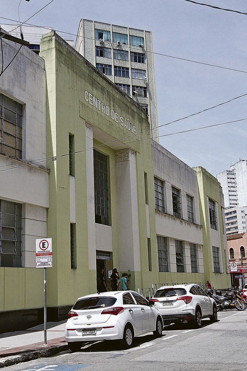 Unidade de Saúde do Parque Moscoso: tratamento dentário só de urgência (Foto: Kadidja Fernandes / AT)
