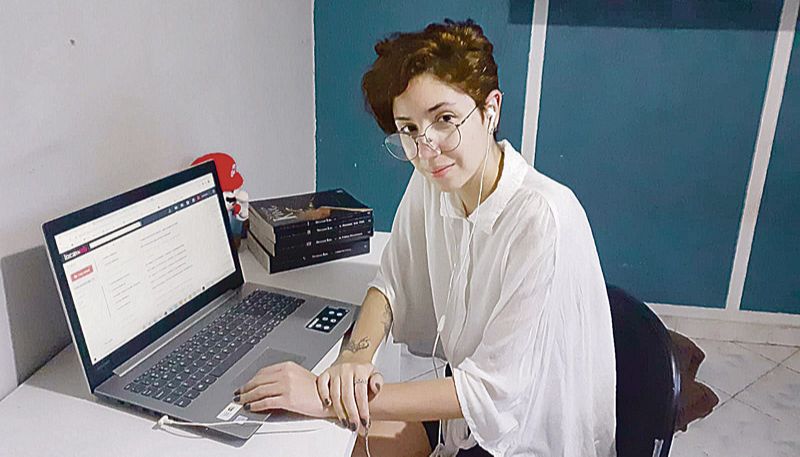 Universitária Lorena Barbosa Pereira (Foto: Acervo Pessoal)
