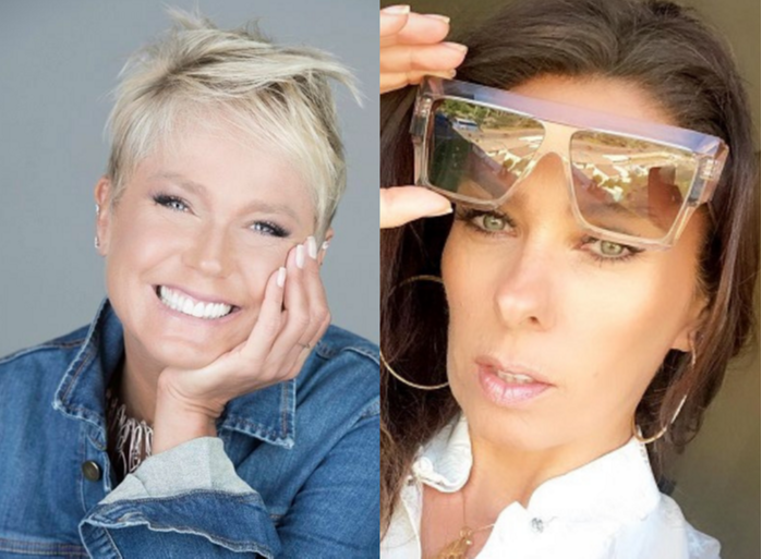Xuxa disse que se declararia para Senna, que namorava com Galisteu (Foto: Fotos: Reprodução e e Instagram / Arte: Tribuna Online)