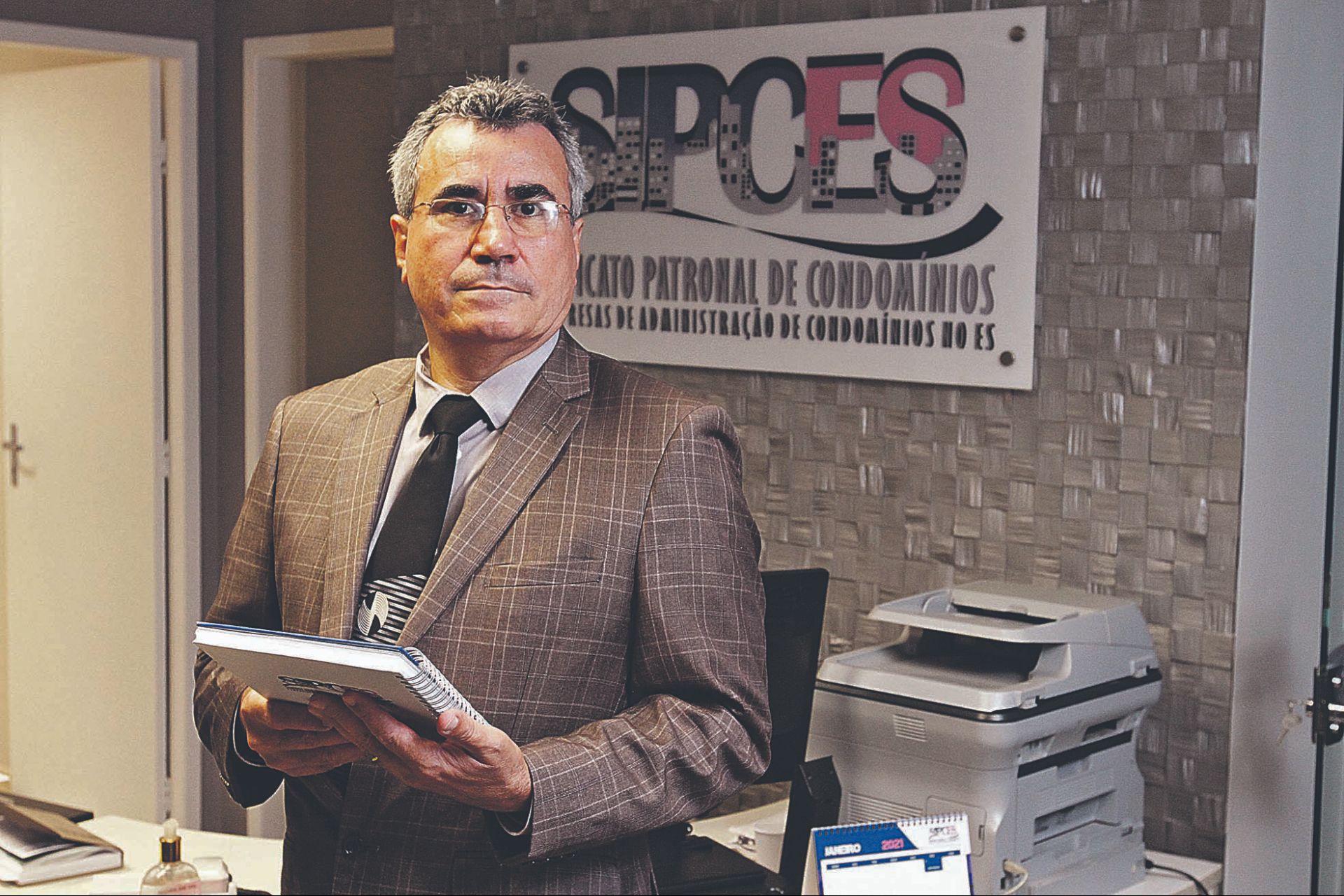 Presidente do Sipces, Gedaias Freire da Costa destacou a agilidade do sindicato no esclarecimento de dúvidas