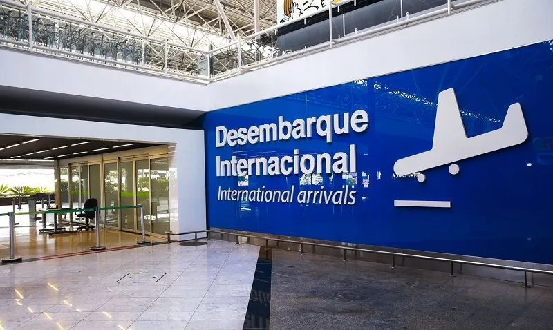 Aeroporto Internacional Juscelino Kubitschek, em Brasília.