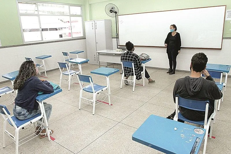 Imagem ilustrativa da imagem 2 mil alunos e professores farão teste de Covid todo dia no Estado