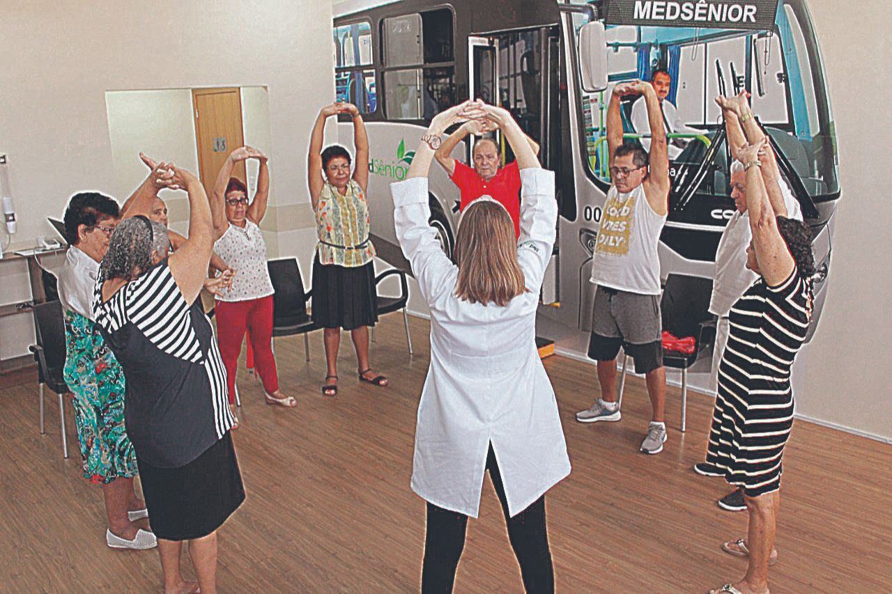 O Núcleo de Autonomia e Independência auxilia idosos que sofrem de perda progressiva da massa muscular