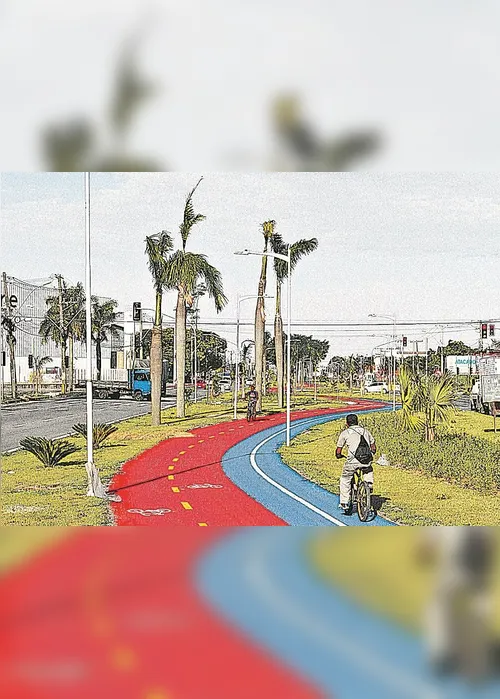 
          Imagem ilustrativa da imagem Ciclovia com lâmpada apagada
          