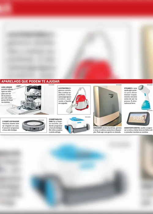 
          Imagem ilustrativa da imagem Tecnologia ajuda na hora da faxina
          