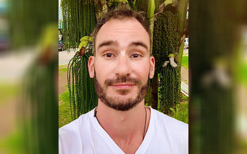 Aaron Salles em foto publicada em suas redes sociais (Foto: Reprodução/Instagram)