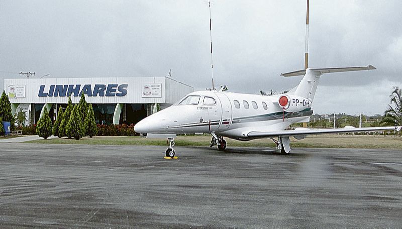 Aeroporto de Linhares (Foto: Wilton Junior — 16/09/2015)