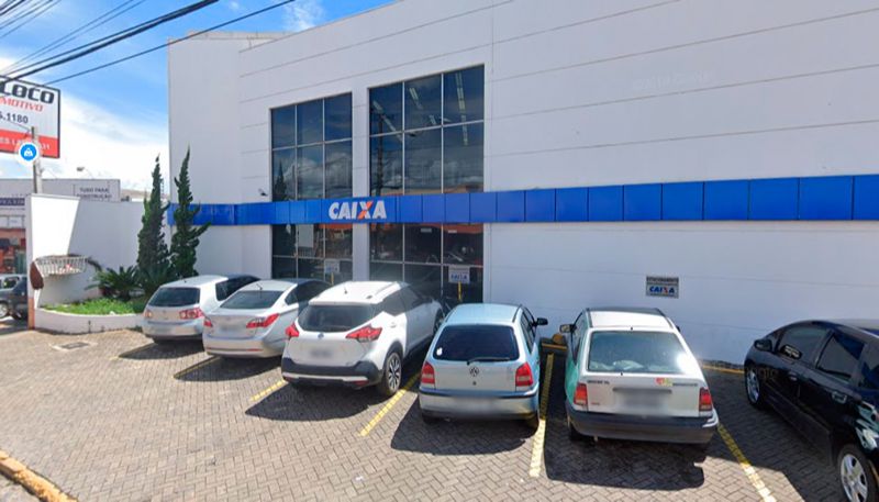 Agência da Caixa em Várzea Paulista (Foto: Reprodução / Google Maps)