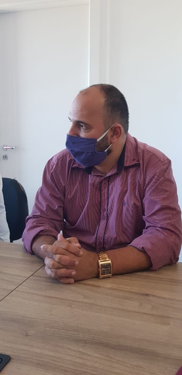 Alessandro Bermudes é o novo secretário de Educação da Serra (Foto: Fabiana Tostes)