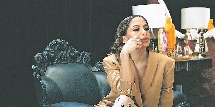 A Anitta nasceu da minha vontade e necessidade de ser uma mulher corajosa (...) E que nunca ninguém pudesse fazer chorar e magoar” (Foto: Divulgação/Netflix)