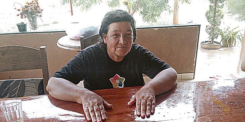 Aposentada Djanira da Luz Schmidt, 56 anos (Foto: Acervo Pessoal)