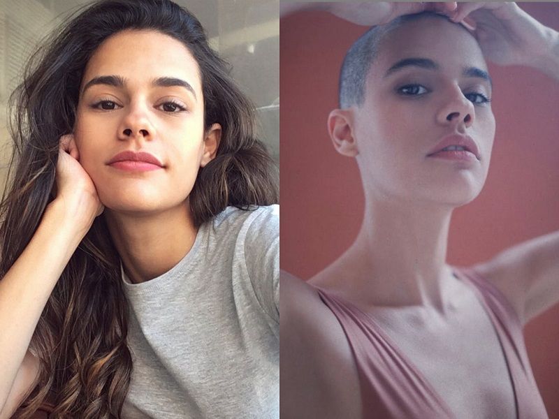 Arianne teve de cortar o cabelão para o filme: “Isso é libertador!”. (Foto: Divulgação)