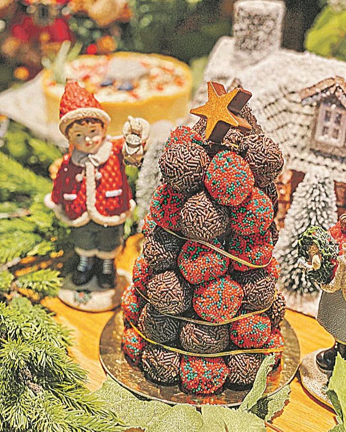 Árvore de brigadeiros (Foto: Divulgação)