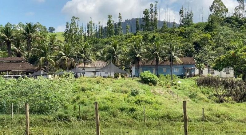 A fazenda invadida fica em Monte Líbano, Cachoeiro (Foto: Divulgação)