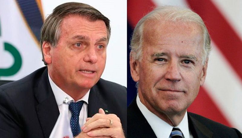 Bolsonaro e Biden: brasileiro quer continuidade da construção de uma aliança Brasil-EUA (Foto: Marcos Corrêa/PR e Reprodução / Internet)