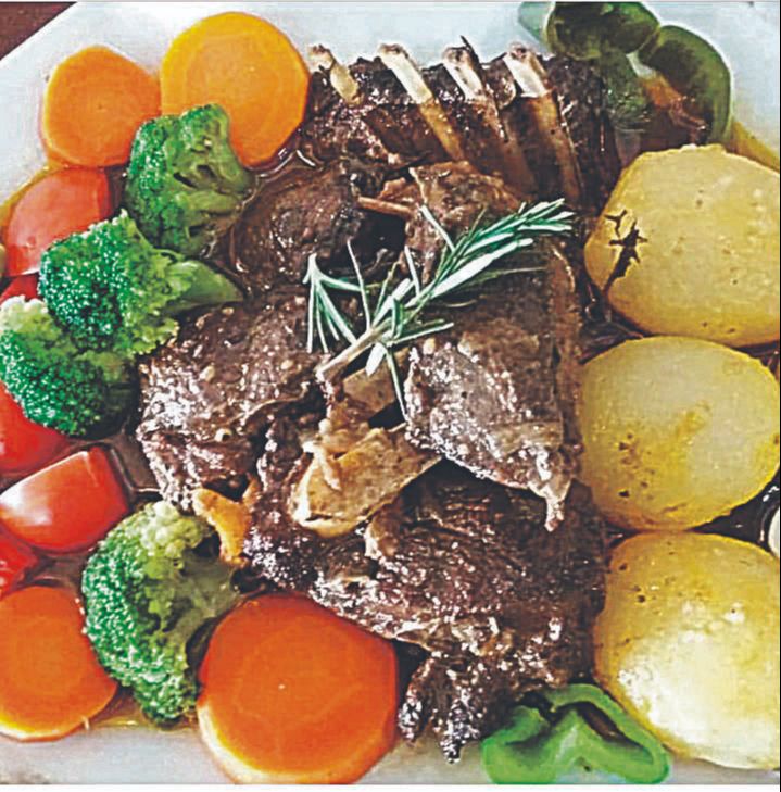 Cabrito à moda Douro do Porto do Bacalhau, em Jardim da Penha. (Foto: Divulgação)