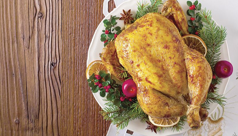 Desafio de natal: chester, tender, peru e frango — Não Conto Calorias