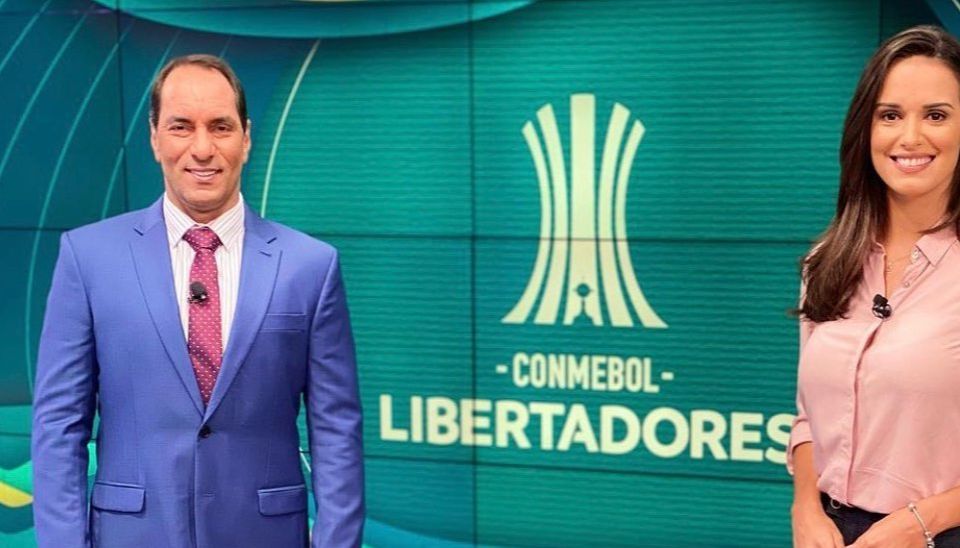 Edmundo e Lívia Nepomoceno: os dois deixaram a Fox Sports (Foto: Reprodução / Instagram)