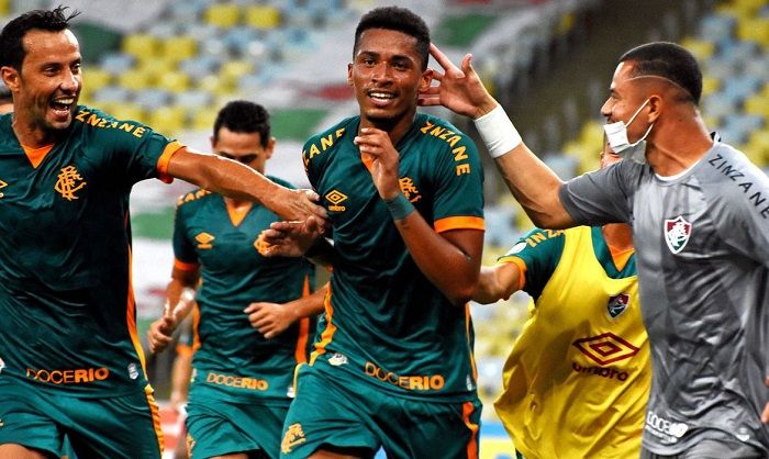 Marcos Paulo marcou duas vezes para o Fluminense (Foto: Mailson Santana/Fluminense FC)