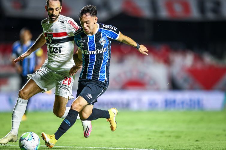 Grêmio avança á final da Copa do Brasil 2020 em embate contra o São Paulo (Foto: Lucas Uebel/ Grêmio FBPA/ Divulgação)