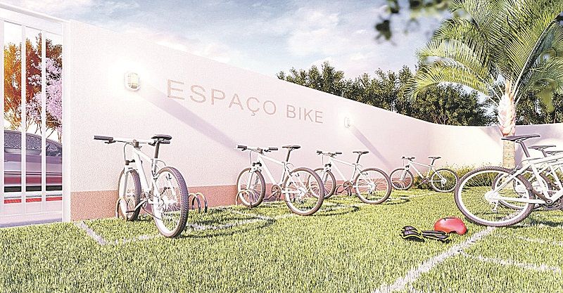 Com bikes compartilhadas entre os moradores, o Via Mar vai ser construído no bairro Morada de Laranjeiras (Foto: Metron Engenharia)