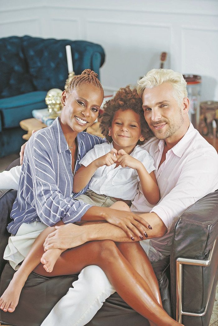 Igor com Aline e o filho, Antônio (Foto: Vinícius Mochizuki/Divulgação)
