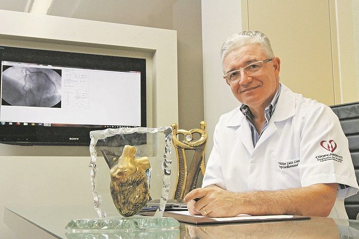 "O estresse e a alimentação com muito sal estão levando ao desencadeamento da hipertensão”, Melchior Luiz Lima, cardiologista (Foto: Leone Iglesias/ AT - 07/12/2020)