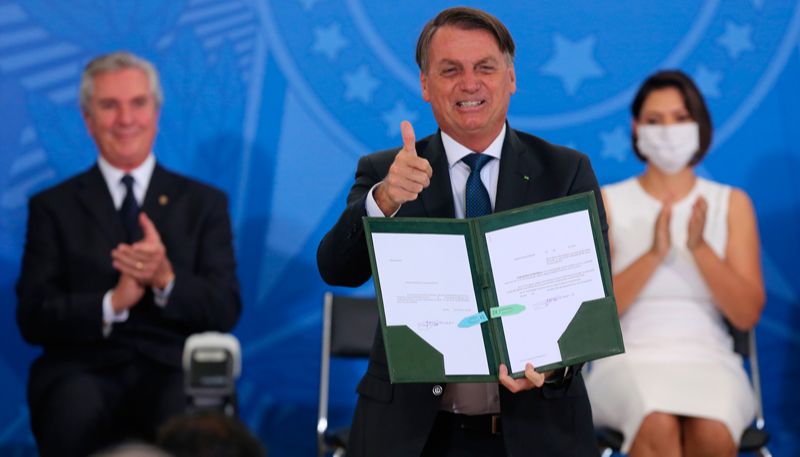 O presidente Jair Bolsonaro (Foto: Fabio Pozzebom / Agência Brasil)