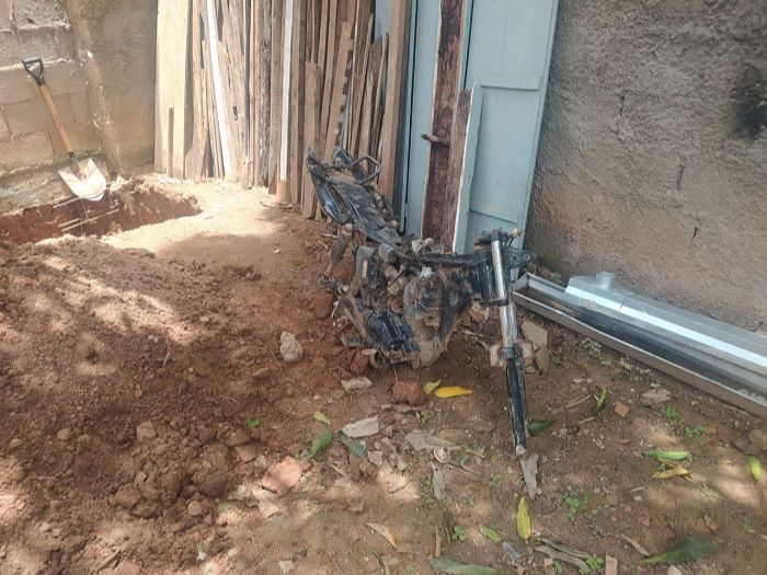 Moto foi roubada há dois anos (Foto: Divulgação PM)