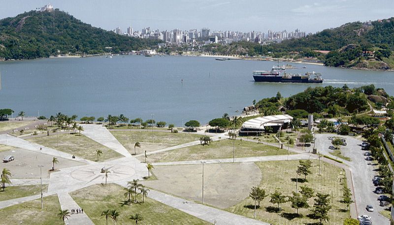 Praça do Papa, em Vitória (Foto: Antônio Cosme / Arquivo AT)