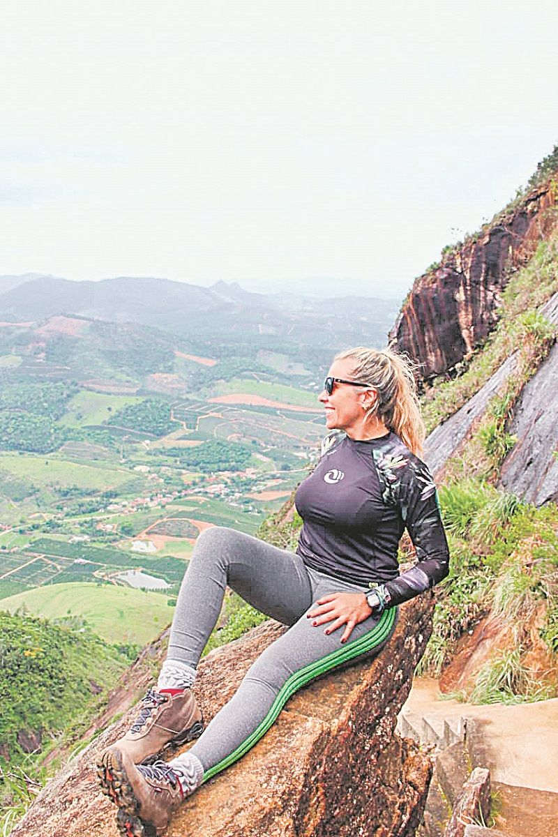 A servidora pública estadual Jaqueline Schwambach (Foto: Acervo pessoal)