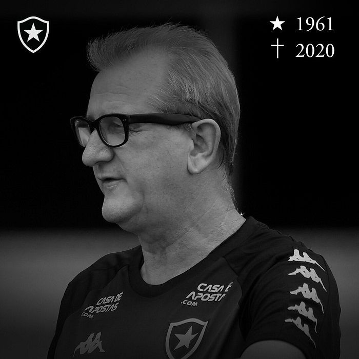 Renê foi jogador e auxiliar técnico (Foto: Reprodução Twitter @Botafogo)