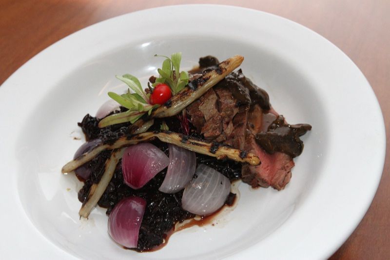 Roast beef do Hotel Senac, na Ilha do Boi. (Foto: Leone Iglesias/AT)