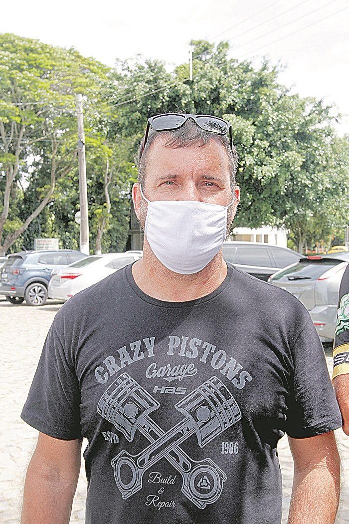 Ruiter Werly, amigo da vítima (Foto: Fabio Nunes/AT)