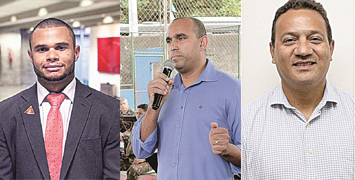 Weverton moraes, José Roberto e Carlos Renato são os três secretários definidos em Cariacica (Foto: Fotos: Divulgação)
