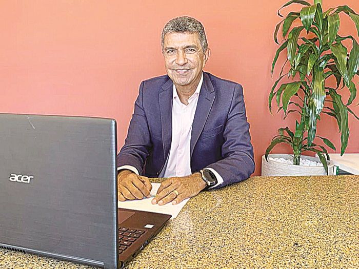 Vidigal destacou relação de respeito, autonomia e harmonia com os outros poderes. E parabenizou vereadores (Foto: Divulgação)