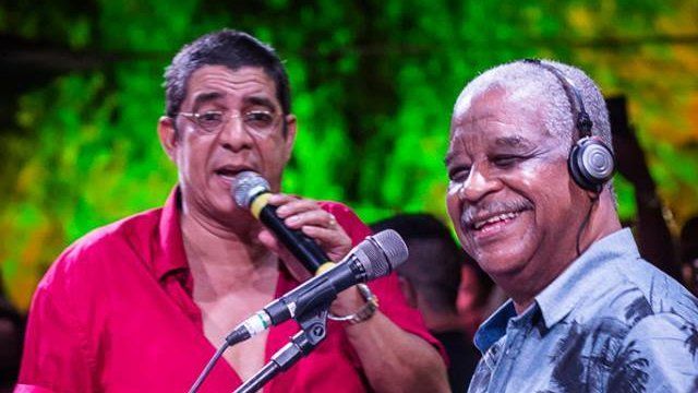 Zeca Pagodinho e Ubirany (Foto: Reprodução / Twitter)