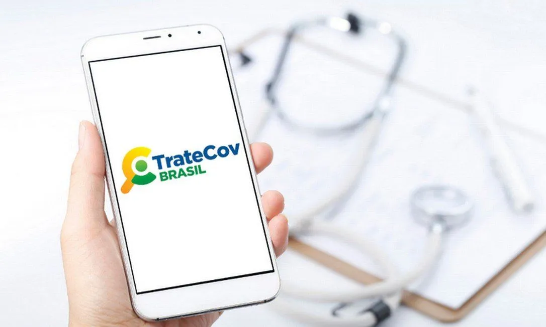 Imagem ilustrativa da imagem Ministério tira aplicativo que receitava tratamento precoce contra covid do ar