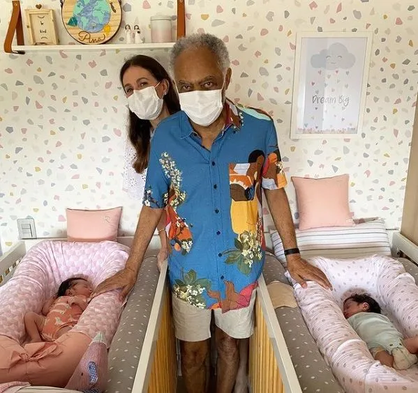 Imagem ilustrativa da imagem Flora e Gilberto Gil confirmam diagnóstico para Covid-19, mas dizem que já estão recuperados