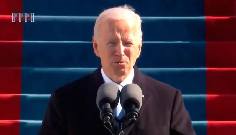 Imagem ilustrativa da imagem Joe Biden toma posse como 46º presidente dos Estados Unidos