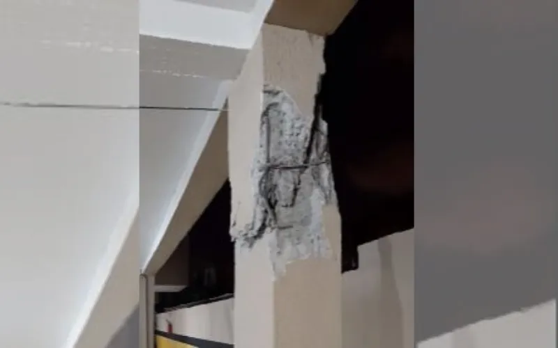 Imagem ilustrativa da imagem "Não houve colisão", alega construtora responsável por prédio que corre risco de desabar