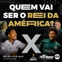 Imagem ilustrativa da imagem Final da Libertadores, sábado no SBT/TV Tribuna