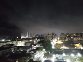 Imagem ilustrativa da imagem Incêndio atinge mata do aeroporto e fumaça cobre bairro de Vitória