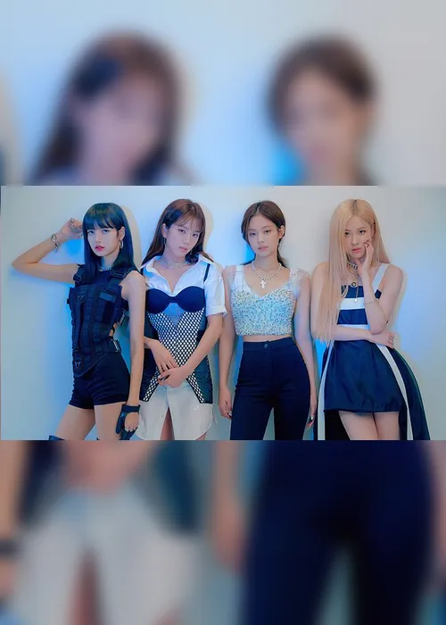 Imagem ilustrativa da imagem Blackpink em show online inédito no domingo